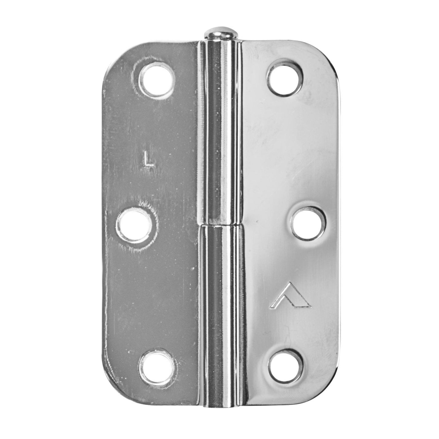 Pinnacle Lift Off Radius Hinge - 90mm - Chrome - Right Hand - 20 Pack