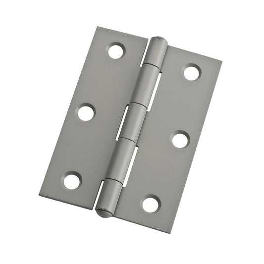 Lane Durasmooth Butt Hinge 85x60x1 6mm Steel Fixed Pin Durable