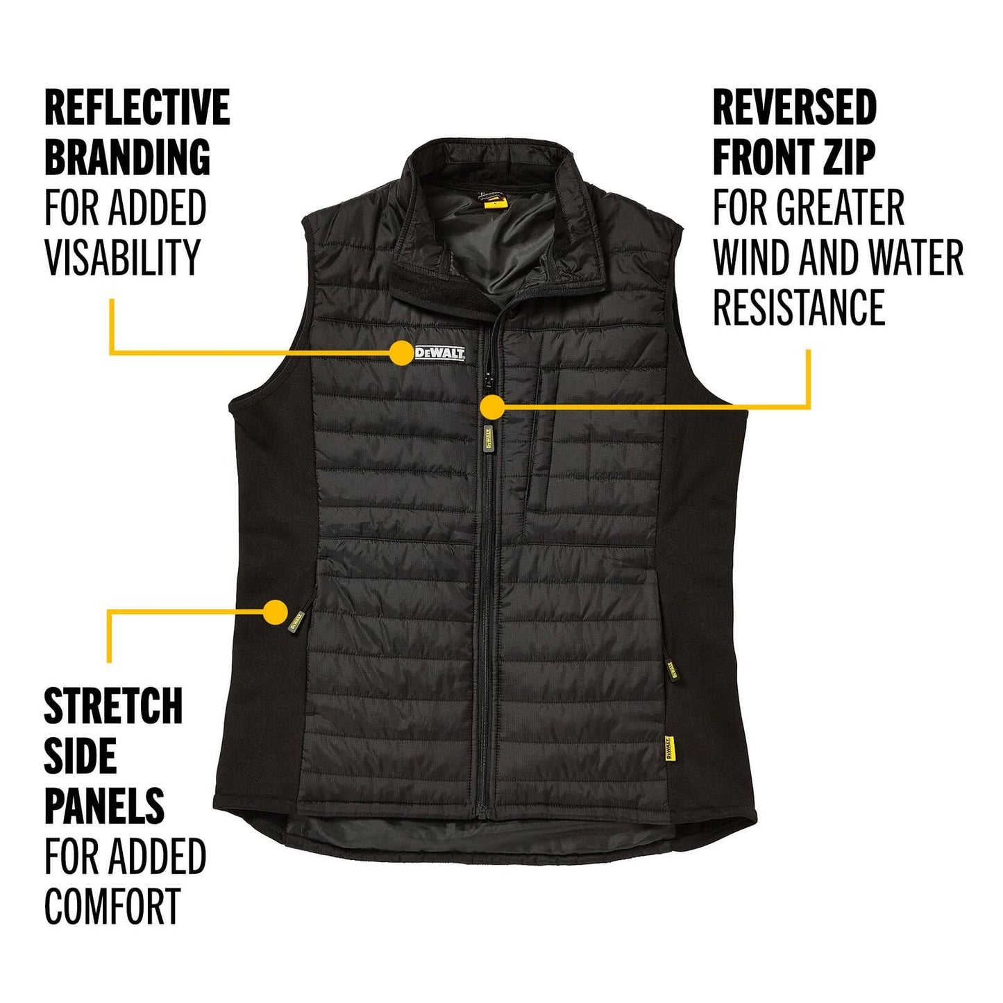 Dewalt Storm Vest - M - Black
