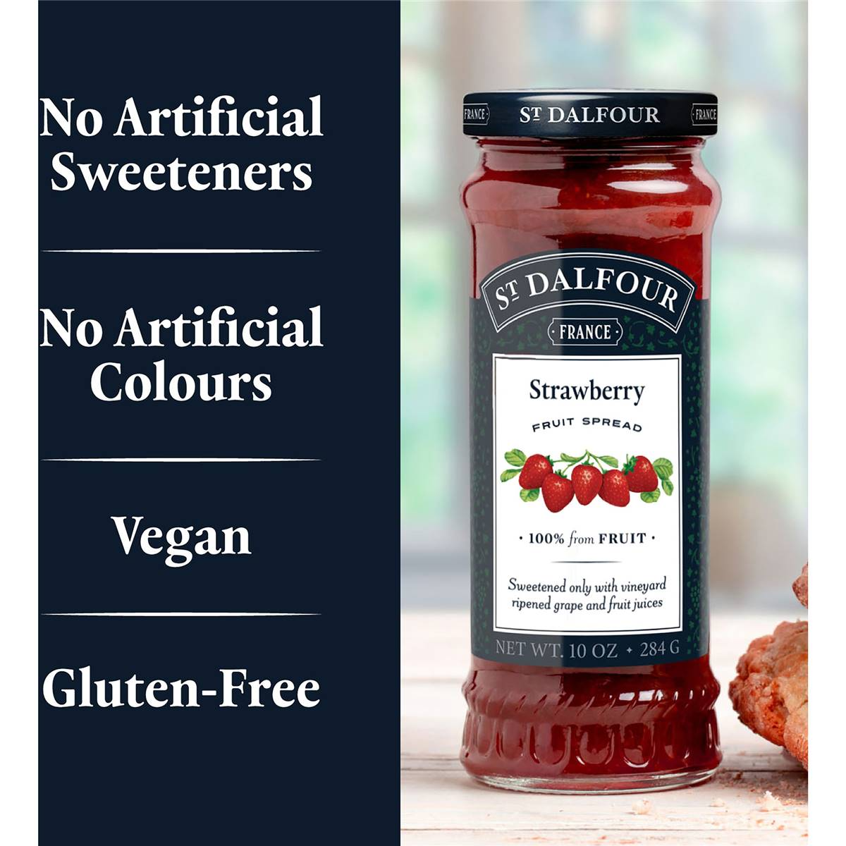 St Dalfour Strawberry 284g