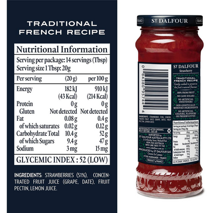 St Dalfour Strawberry 284g