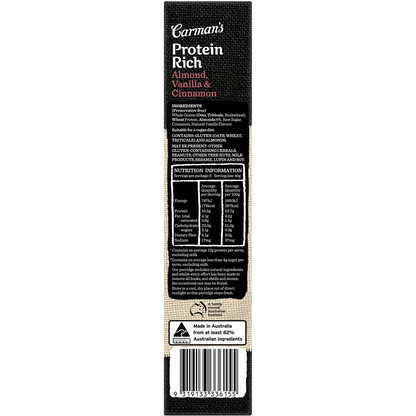 Carman's Protein Rich Porridge Sachets Almond, Vanilla & Cinnamon 6 Pack