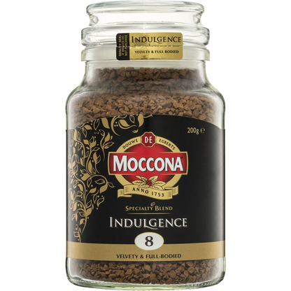 Moccona Freeze Dried Instant Coffee Indulgence 200g, 1pc