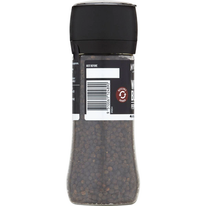 Mckenzie's Whole Black Peppercorns Grinder 200g