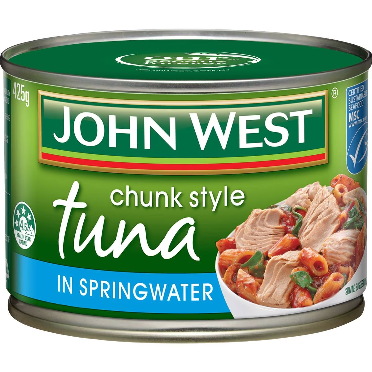 John West Tuna In Springwater 425g