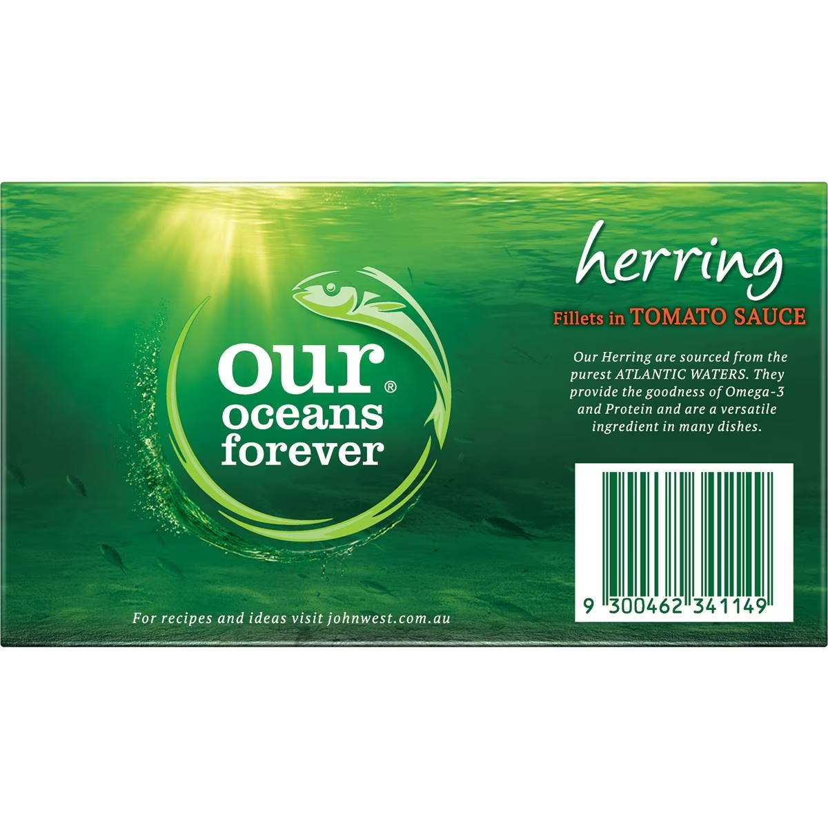 John West Herring Fillets In Tomato Sauce 200g