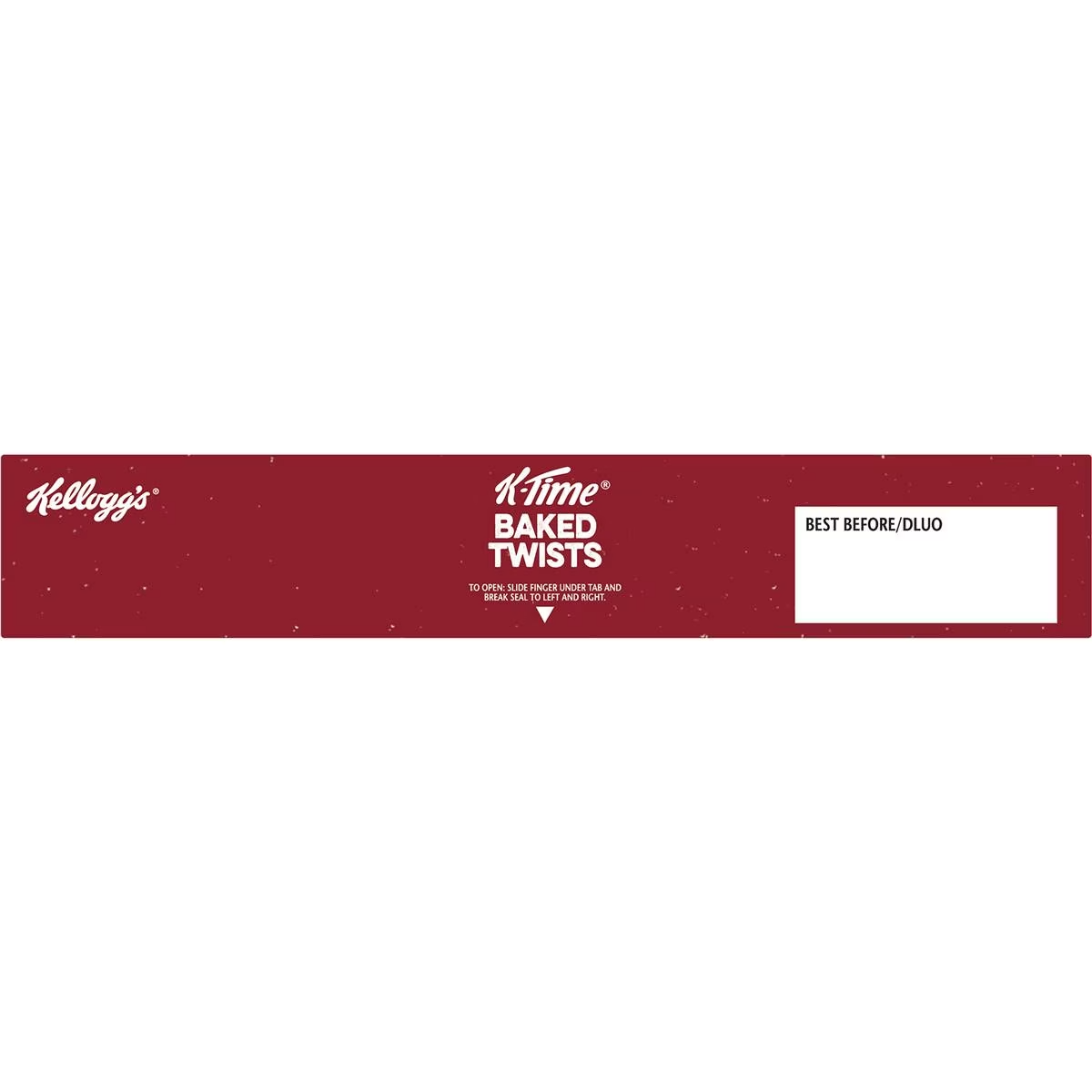 Kellogg's K-time Baked Twists Strawberry & Yoghurt Flavour Snack Bars