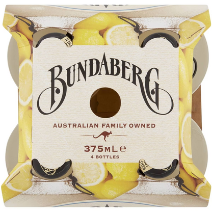 Bundaberg Traditional Lemonade 4x375ml