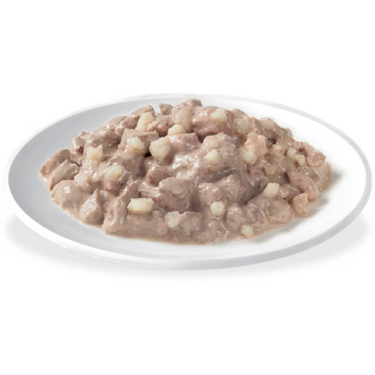 Dine Saucy Morsels With Tuna Mornay & Cheese Wet Cat Food Tray 85g