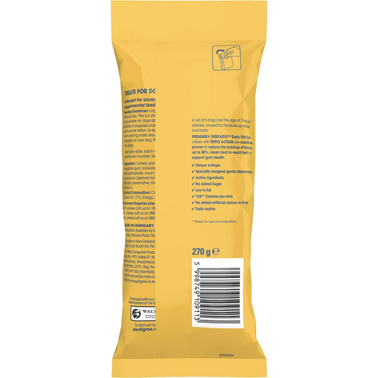Pedigree Dentastix Large Dog Dental Treat 7 Pack
