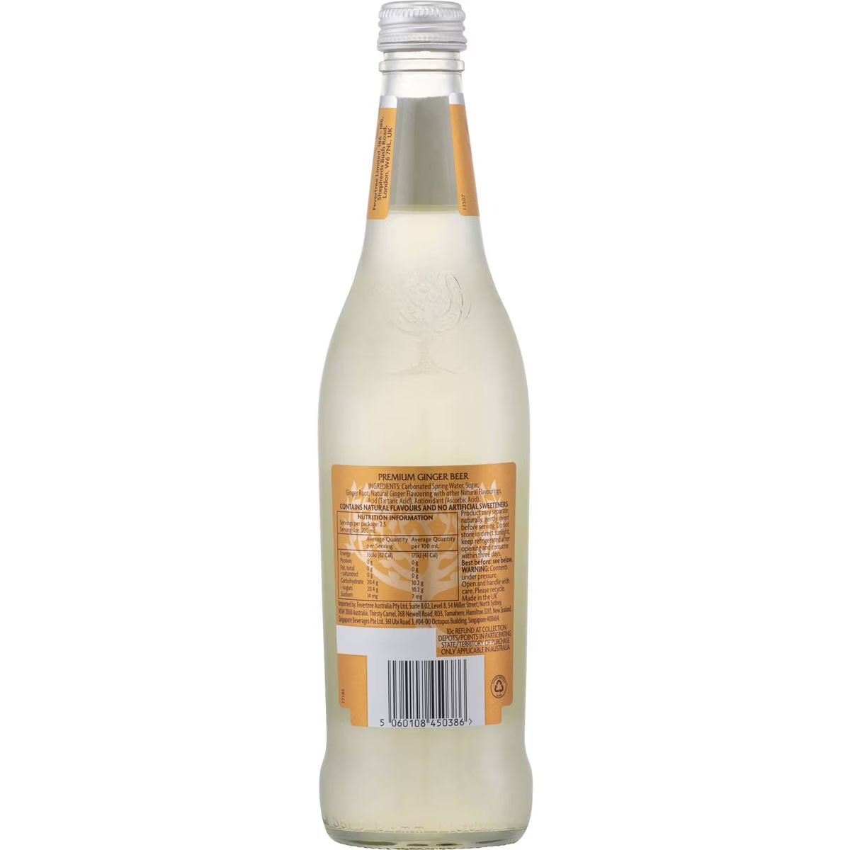 Fever-tree Premium Ginger Beer 500ml