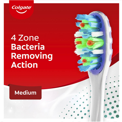 Colgate Toothbrush 360 - Bacteria Removing Action Each