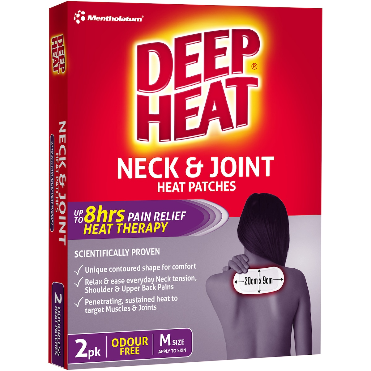 Deep Heat Neck & Joint Heat Patches 2 Pack