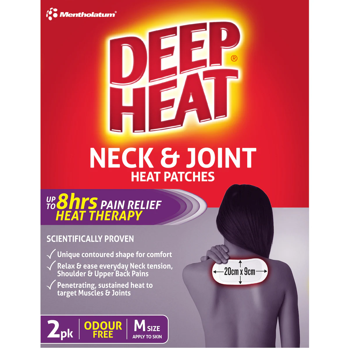 Deep Heat Neck & Joint Heat Patches 2 Pack