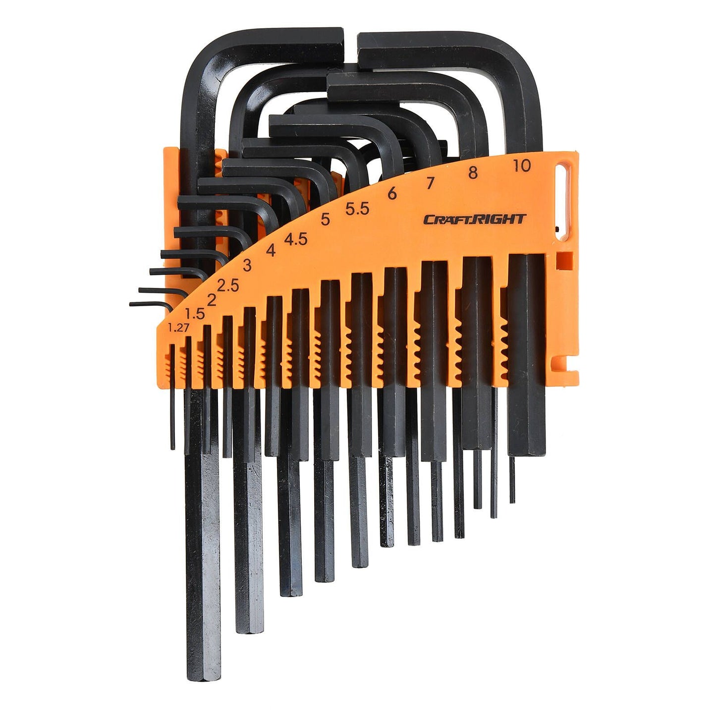 Craftright Hex Key Set - 25 Piece - 1.27-10mm