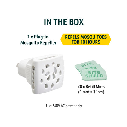 Bite Shield Natural Plug-in Mosquito Repeller
