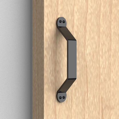 Rolltrak Barn Door Raised Handle - 32mm - Black