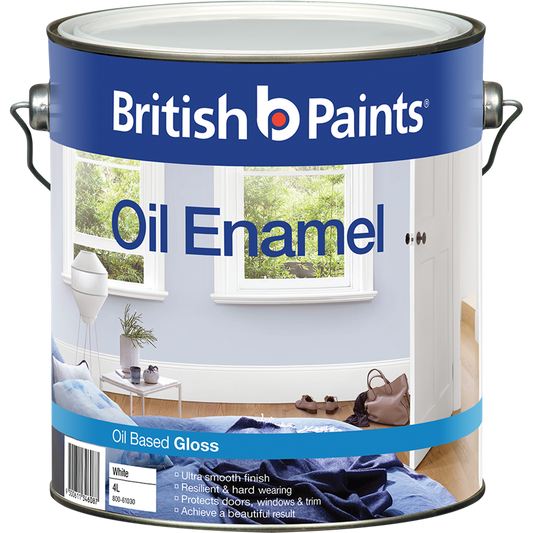 British Paints Enamel Paint - 4L