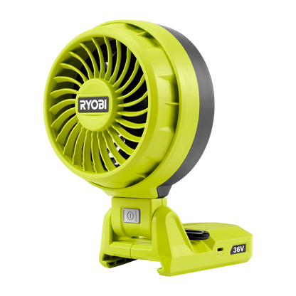 Ryobi Portable Fan - 36V - Tool Only - 108 x 165mm