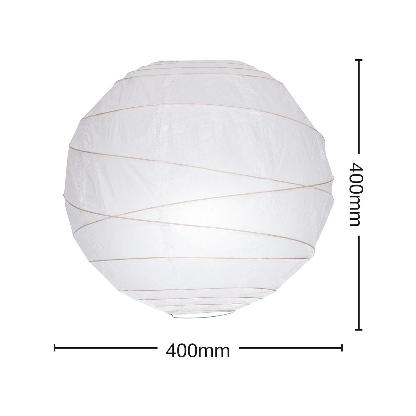 Palla White Paper Shade - 40cm