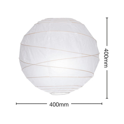 Palla White Paper Shade - 40cm
