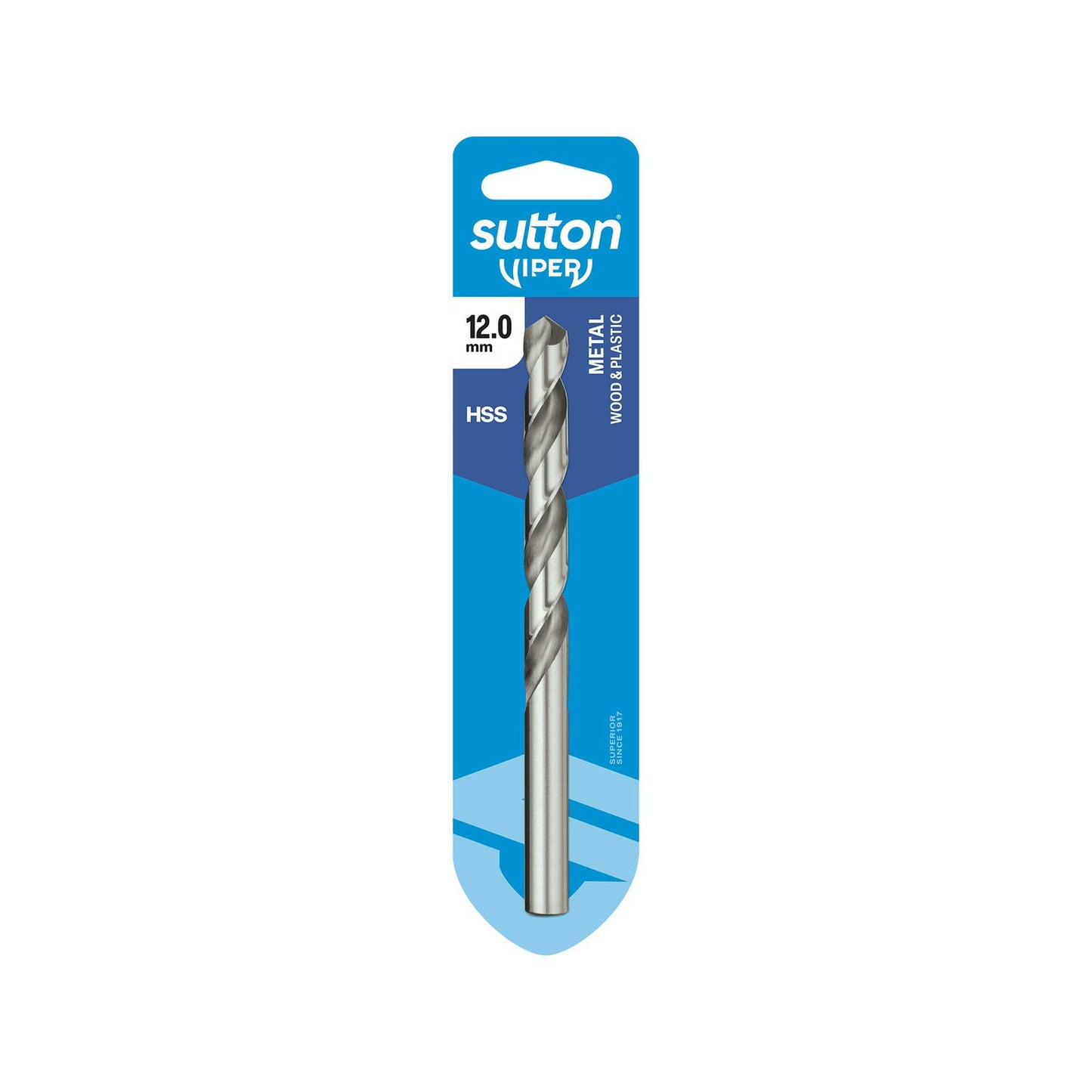 Sutton Tools Viper Jobber Drill Bit - 12mm