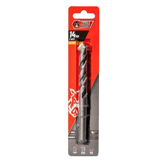 Full Boar TCT Masonry Drill Bit - 14mm