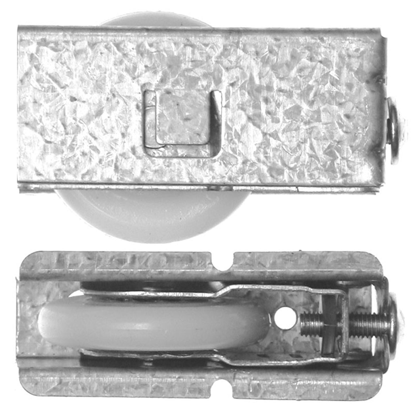 Rolltrak Adjustable Steel Carriage - Acetal Roller - 25kg