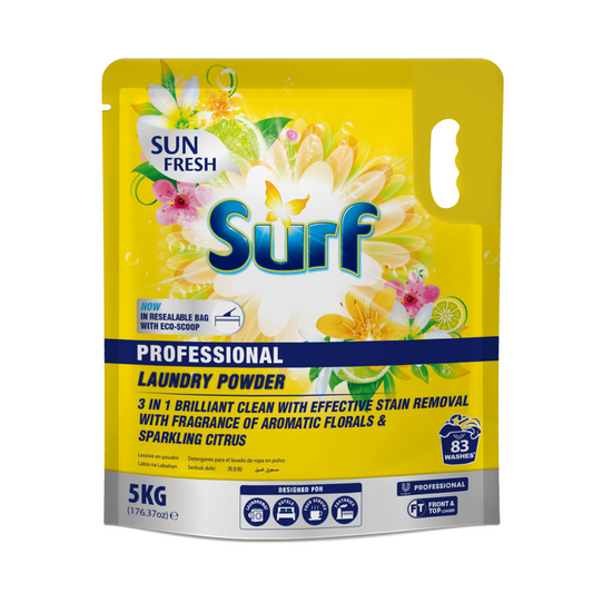 Surf Sun Fresh Laundry Powder Pouch - 5kg