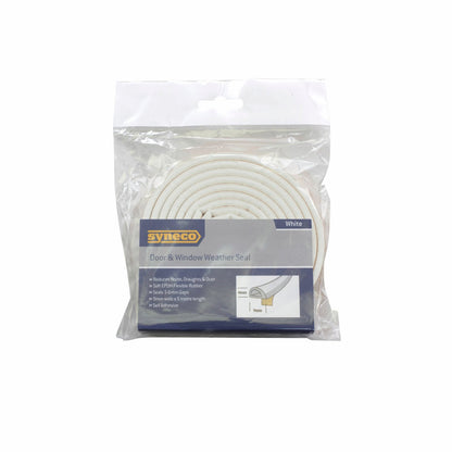 Syneco D Type Door Seal - 9 x 5.5mm x 5m