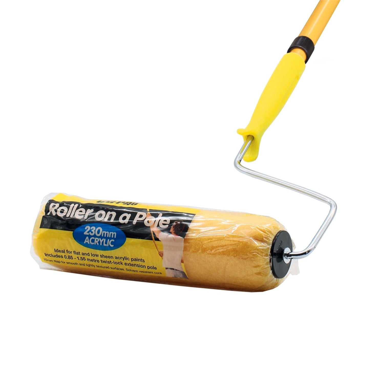 Uni Pro Roller on a Pole - 230mm Acrylic