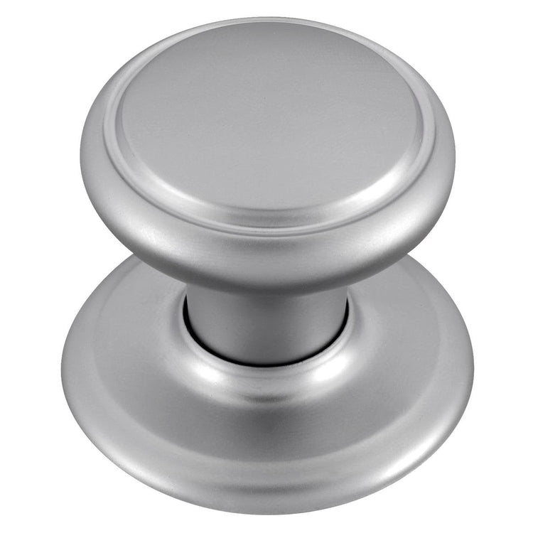 Gainsborough Satin Chrome Classic Diplomat Wardrobe Knob