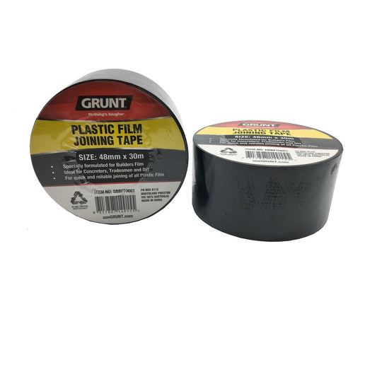 Grunt Builders Film Joining Tape 48mm x 30m Quick Reliable Joining