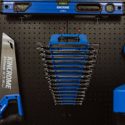 Kincrome 15 Slots Spanner Rack - 182mm x 342mm x 50mm