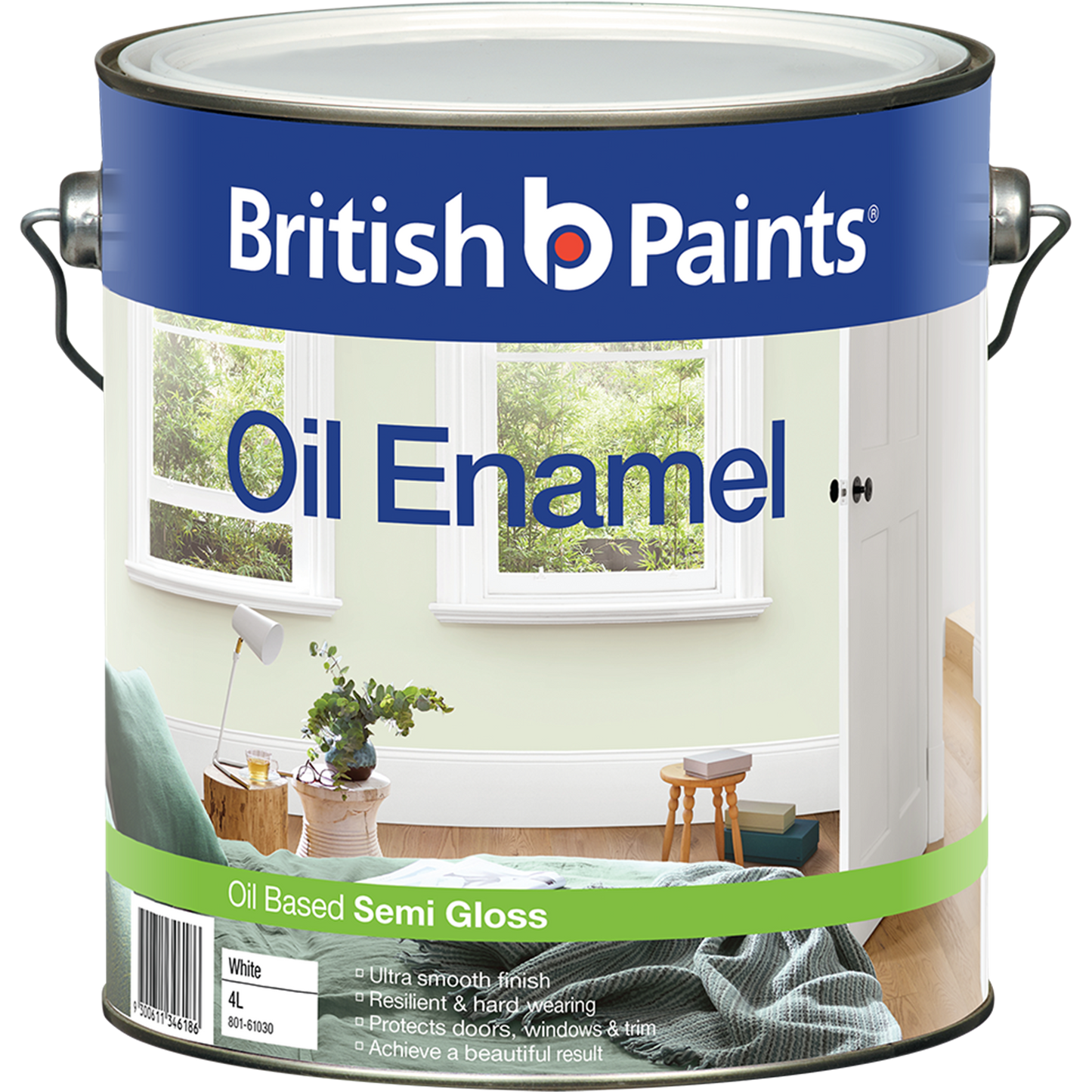 British Paints Enamel - 4L