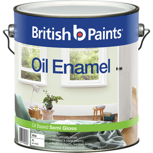 British Paints Enamel - 4L