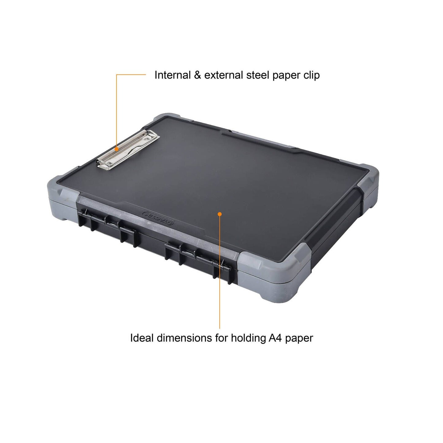 Tactix Clipboard Organiser - A4