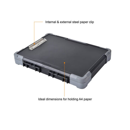 Tactix Clipboard Organiser - A4