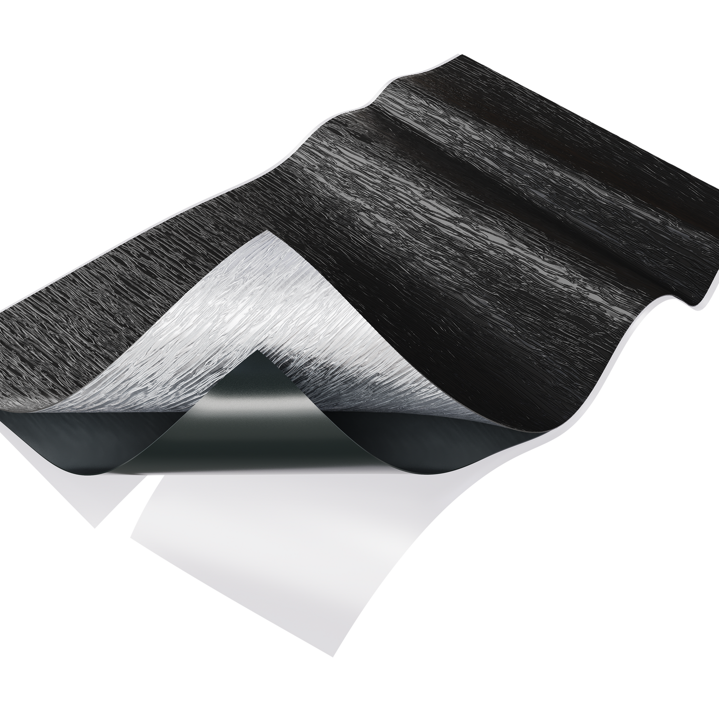 Smartform Black Lead Free Flashing - 200mm x 5m
