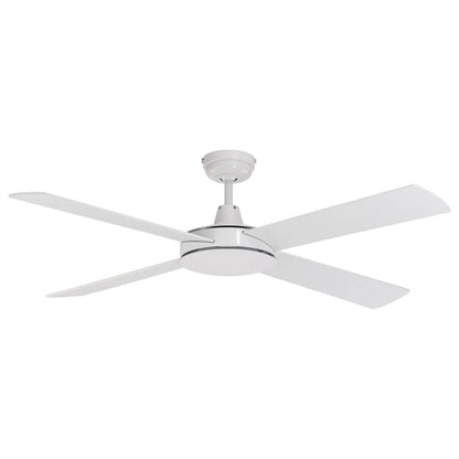 Mercator Grange Ceiling Fan - 130cm White - Plywood - Quiet Operation