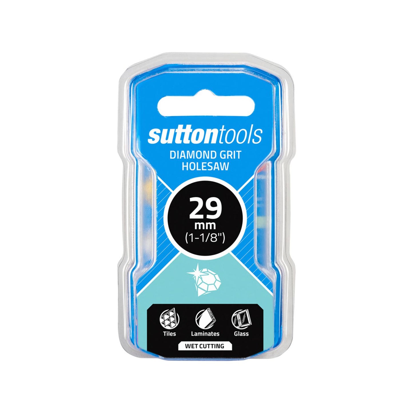 Sutton Tools Diamond Grit Holesaw - 29mm