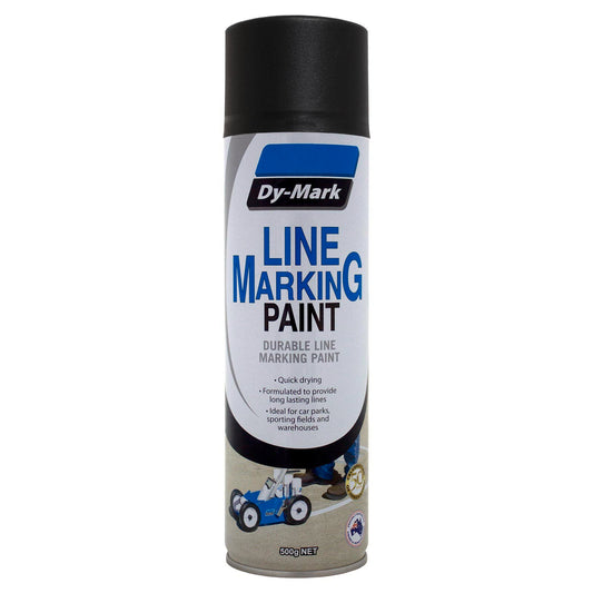 Dy-Mark Black Line Marking Spray Paint - 500g
