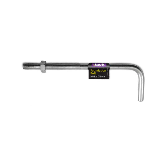 Jack Foundation Bolt - M12 x 170mm