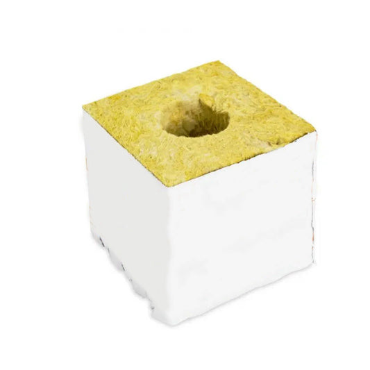 Hydroponic Rockwool Grow Cubes - 75 x 75 x 65mm - 12 Pack
