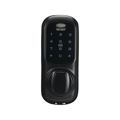Lockwood 001touch Plus Smart Deadlatch - Matt Black