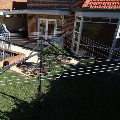 Jack Galvanised Clothesline Coil 30m 3.36mm Steel Extra Strength