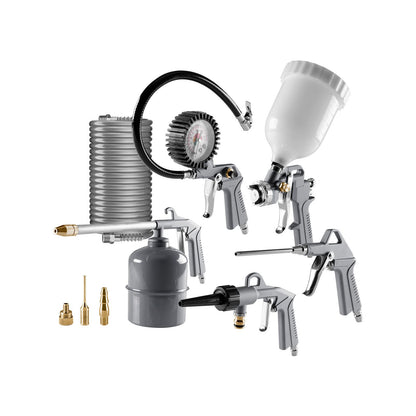 Ozito Air Tool Kit - 9 Piece