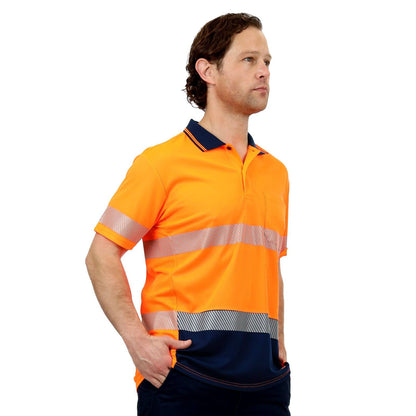 Citeco Orange Hi Vis Short Sleeve Polo - 2XL