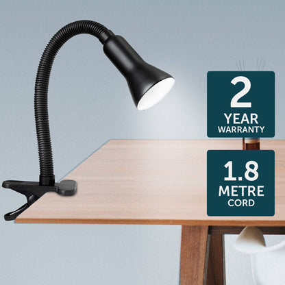 Brilliant Lighting Vito Clamp Lamp - 450mm - Black