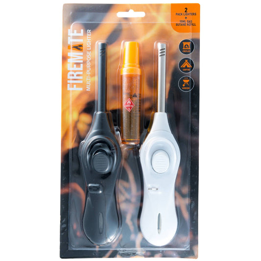 Firemate Multi Purpose Lighters - 2 Pack